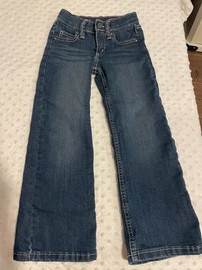 Wrangler Kids Dark Blue Bootcut Jeans